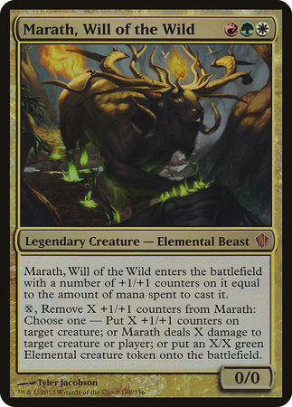 Marath, Will of the Wild (Commander 2013) [Commander 2013 Oversized] | Eastridge Sports Cards & Games