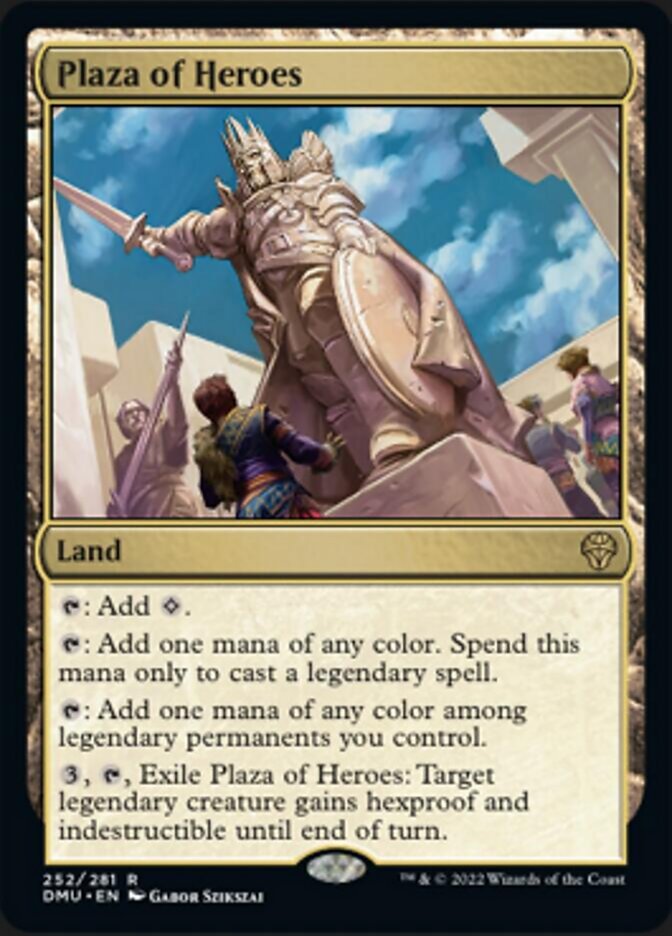 Plaza of Heroes [Dominaria United] | Eastridge Sports Cards & Games