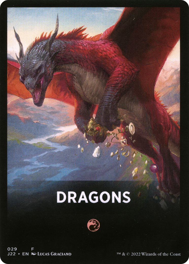 Dragons Theme Card [Jumpstart 2022 Front Cards] | Eastridge Sports Cards & Games