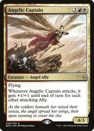 Angelic Captain [Battle for Zendikar Promos] | Eastridge Sports Cards & Games