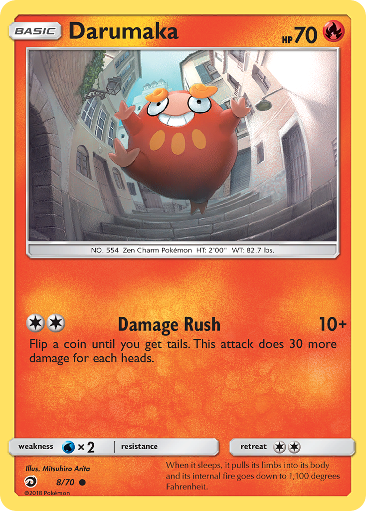 Darumaka (8/70) [Sun & Moon: Dragon Majesty] | Eastridge Sports Cards & Games