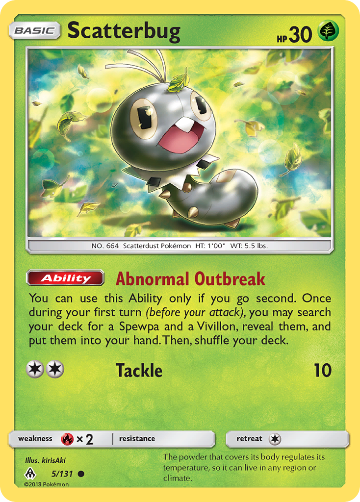 Scatterbug (5/131) [Sun & Moon: Forbidden Light] | Eastridge Sports Cards & Games