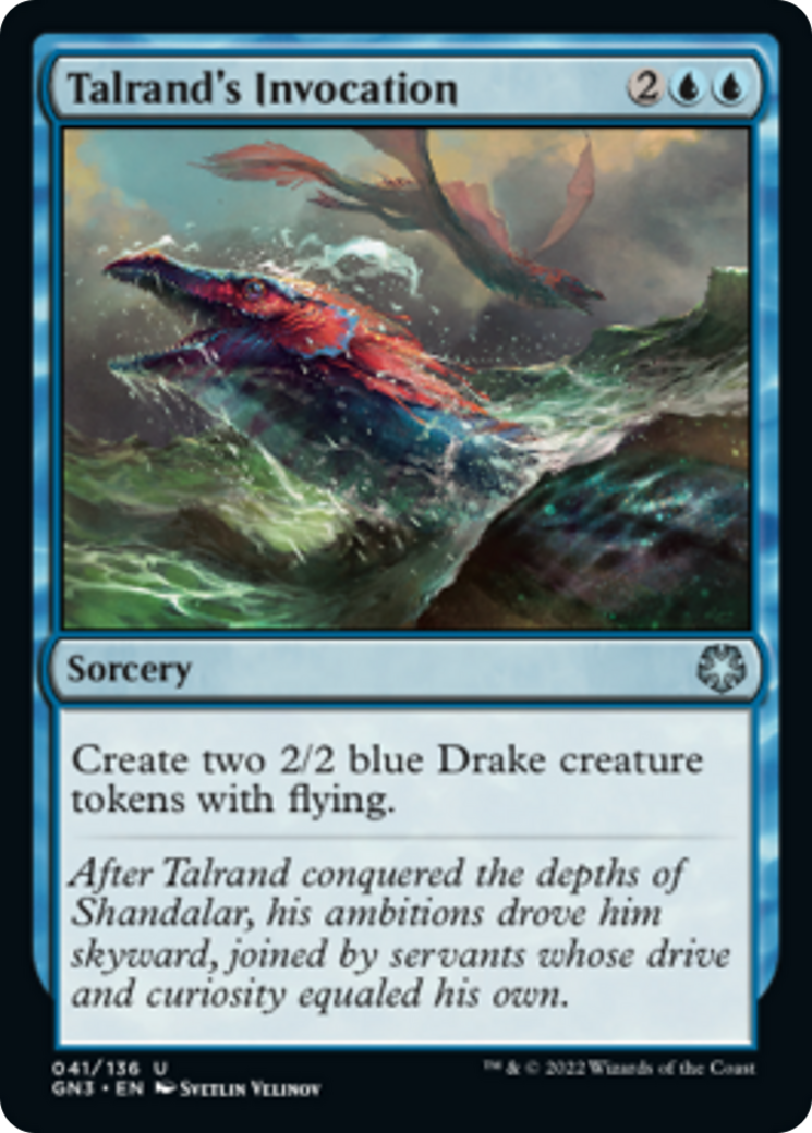 Talrand's Invocation [Game Night: Free-for-All] | Eastridge Sports Cards & Games
