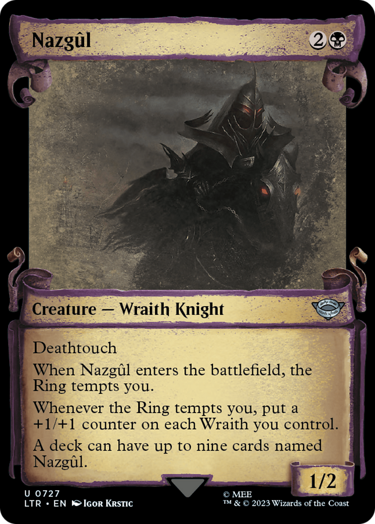 Nazgul (0727) [The Lord of the Rings: Tales of Middle-Earth Showcase Scrolls] | Eastridge Sports Cards & Games