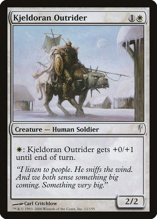 Kjeldoran Outrider [Coldsnap] | Eastridge Sports Cards & Games