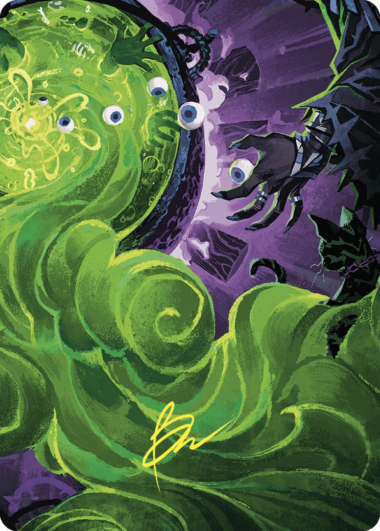 Waste Not Art Card (Gold-Stamped Signature) [Wilds of Eldraine Art Series] | Eastridge Sports Cards & Games