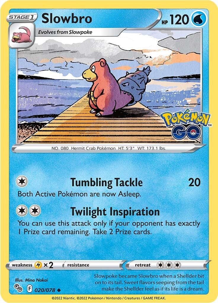 Slowbro (020/078) [Pokémon GO] | Eastridge Sports Cards & Games