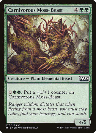 Carnivorous Moss-Beast [Magic 2015] | Eastridge Sports Cards & Games