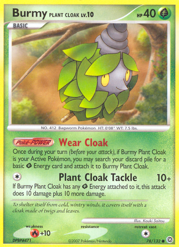 Burmy Plant Cloak (78/132) [Diamond & Pearl: Secret Wonders] | Eastridge Sports Cards & Games