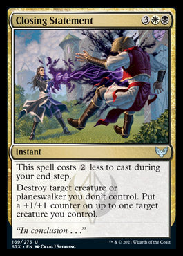 Closing Statement [Strixhaven: School of Mages] | Eastridge Sports Cards & Games