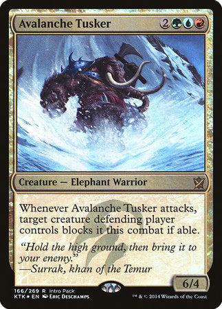 Avalanche Tusker [Khans of Tarkir Promos] | Eastridge Sports Cards & Games