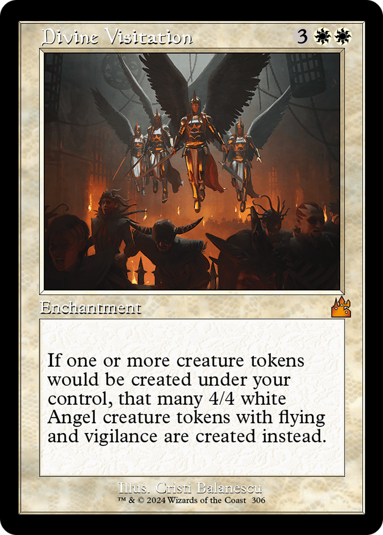 Divine Visitation (Retro Frame) [Ravnica Remastered] | Eastridge Sports Cards & Games