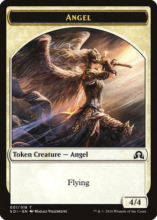 Angel Token [Shadows over Innistrad Tokens] | Eastridge Sports Cards & Games