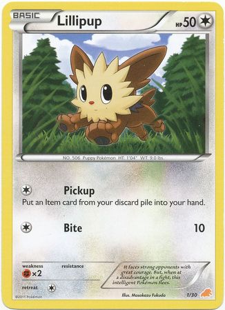 Lillipup (1/30) [Black & White: Trainer Kit - Excadrill] | Eastridge Sports Cards & Games