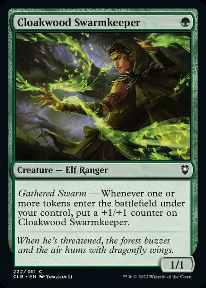 Cloakwood Swarmkeeper [Commander Legends: Battle for Baldur's Gate] | Eastridge Sports Cards & Games