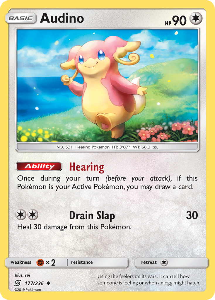 Audino (177/236) [Sun & Moon: Unified Minds] | Eastridge Sports Cards & Games