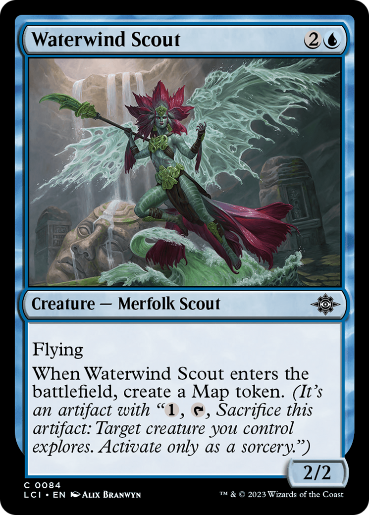 Waterwind Scout [The Lost Caverns of Ixalan] | Eastridge Sports Cards & Games