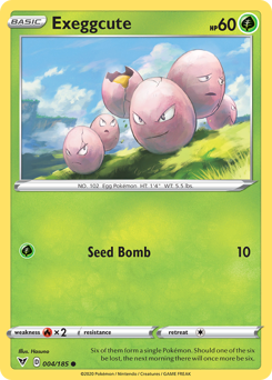 Exeggcute (004/185) [Sword & Shield: Vivid Voltage] | Eastridge Sports Cards & Games