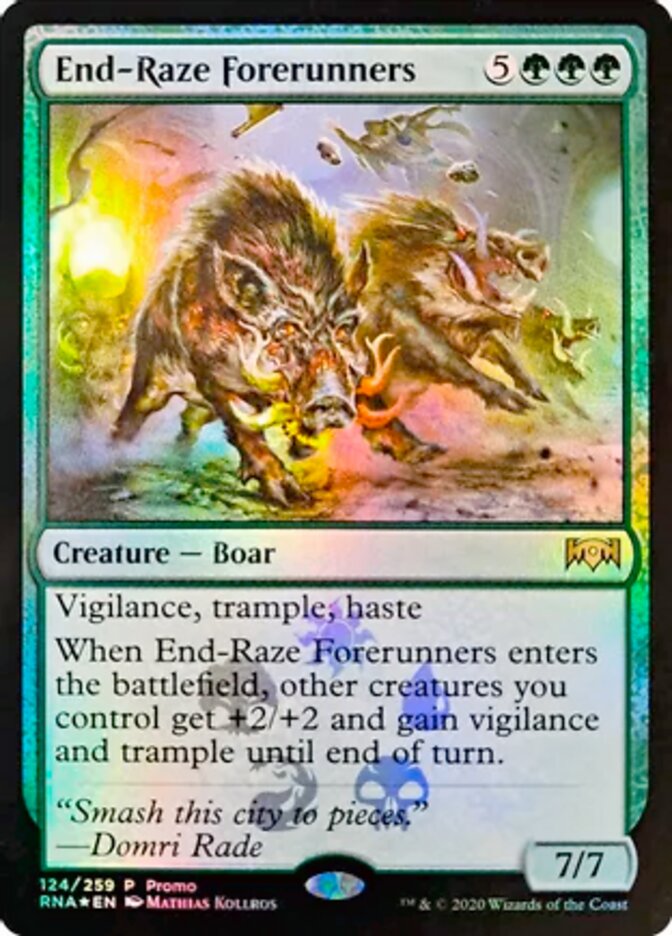 End-Raze Forerunners [Release Events] | Eastridge Sports Cards & Games