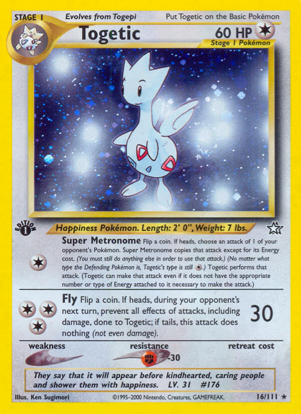 Togetic (16/111) [Neo Genesis 1st Edition] | Eastridge Sports Cards & Games