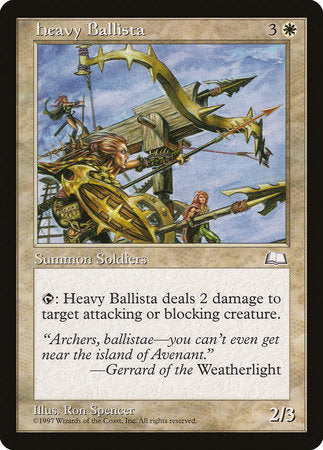 Heavy Ballista [Weatherlight] | Eastridge Sports Cards & Games