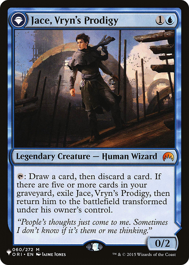 Jace, Vryn's Prodigy // Jace, Telepath Unbound [Secret Lair: From Cute to Brute] | Eastridge Sports Cards & Games