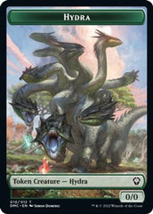 Snake // Hydra Double-sided Token [Dominaria United Commander Tokens] | Eastridge Sports Cards & Games