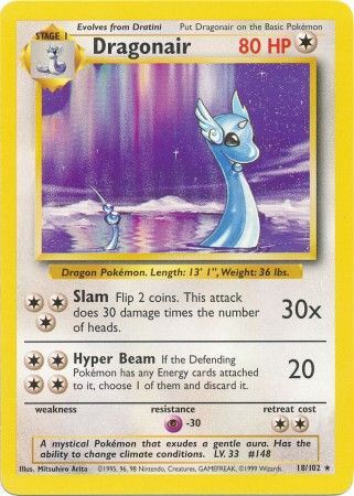 Dragonair (18/102) [Base Set Unlimited] | Eastridge Sports Cards & Games