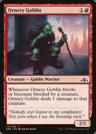 Ornery Goblin [Guilds of Ravnica] | Eastridge Sports Cards & Games