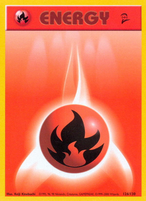 Fire Energy (126/130) [Base Set 2] | Eastridge Sports Cards & Games