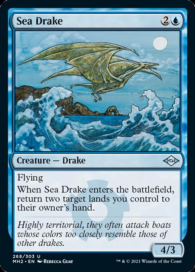 Sea Drake (Foil Etched) [Modern Horizons 2] | Eastridge Sports Cards & Games