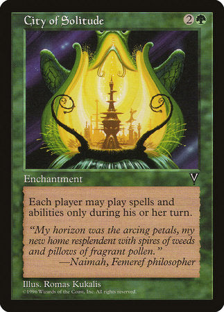 City of Solitude [Visions] | Eastridge Sports Cards & Games