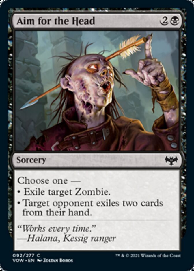 Aim for the Head [Innistrad: Crimson Vow] | Eastridge Sports Cards & Games