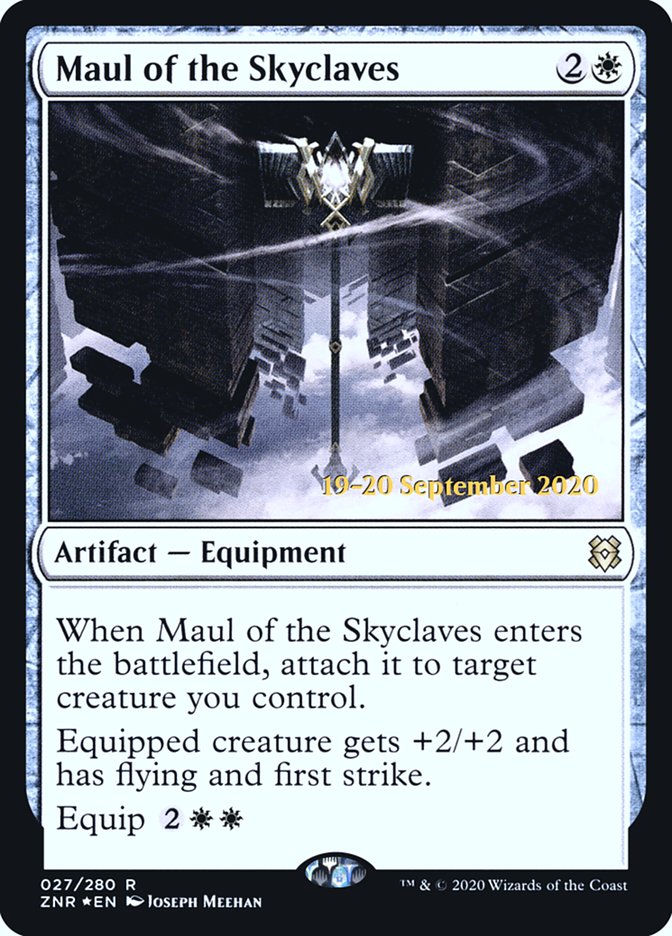 Maul of the Skyclaves  (Prerelease) [Zendikar Rising Prerelease Promos] | Eastridge Sports Cards & Games
