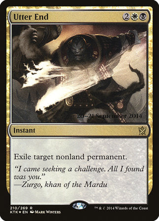Utter End [Khans of Tarkir Promos] | Eastridge Sports Cards & Games