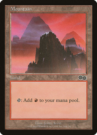 Mountain (344) [Urza's Saga] | Eastridge Sports Cards & Games