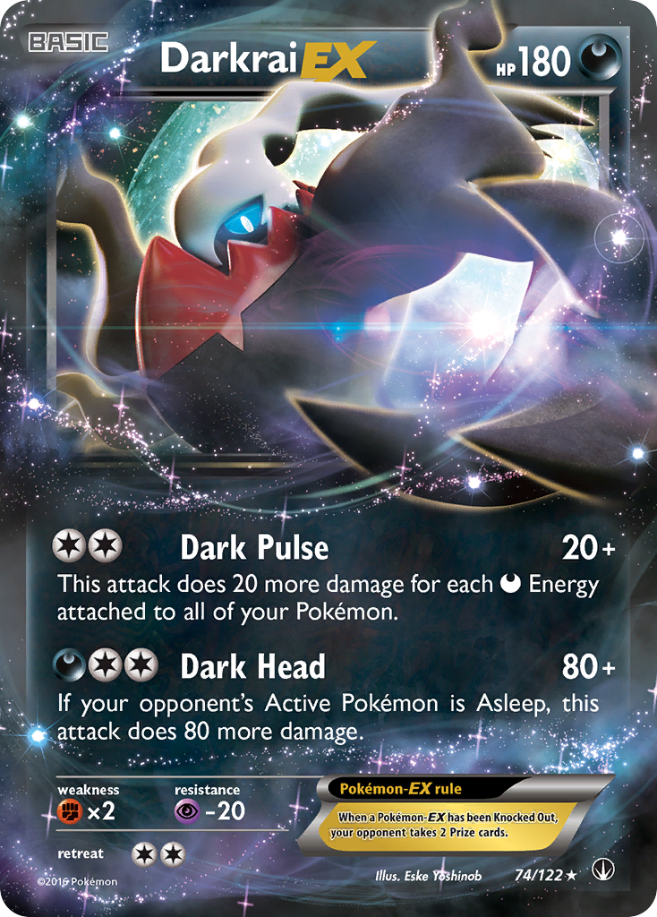 Darkrai EX (74/122) [XY: BREAKpoint] | Eastridge Sports Cards & Games