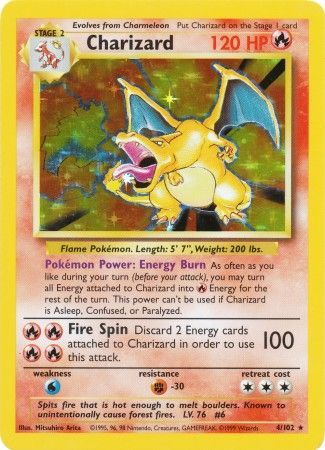 Charizard (4/102) [Base Set Unlimited] | Eastridge Sports Cards & Games