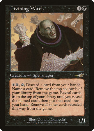 Divining Witch [Nemesis] | Eastridge Sports Cards & Games