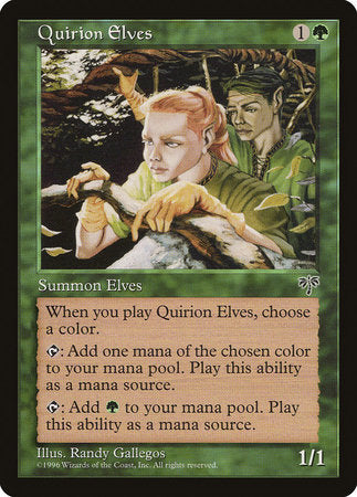 Quirion Elves [Mirage] | Eastridge Sports Cards & Games