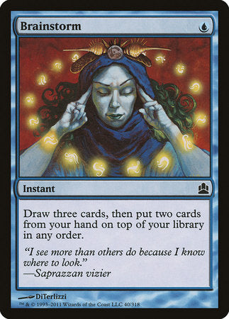 Brainstorm [Commander 2011] | Eastridge Sports Cards & Games