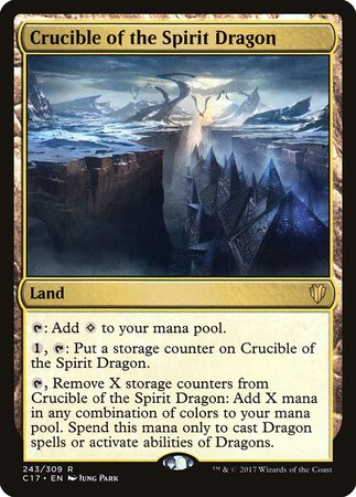 Crucible of the Spirit Dragon [Commander 2017] | Eastridge Sports Cards & Games