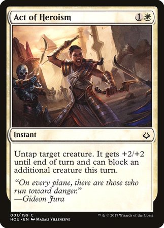 Act of Heroism [Hour of Devastation] | Eastridge Sports Cards & Games