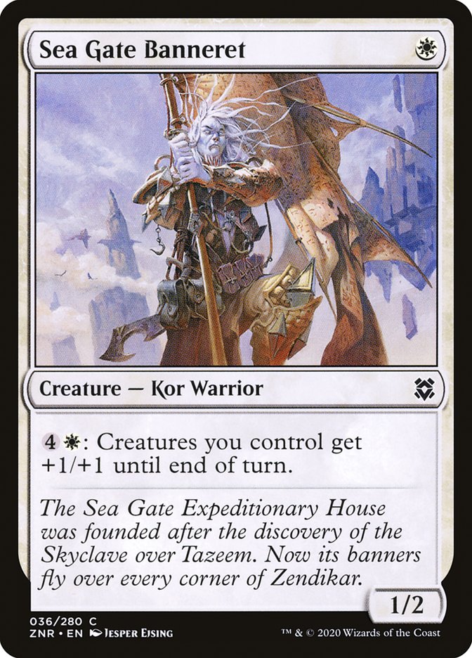 Sea Gate Banneret [Zendikar Rising] | Eastridge Sports Cards & Games