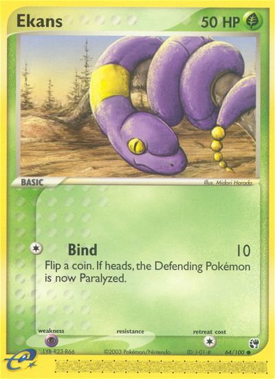 Ekans (64/100) [EX: Sandstorm] | Eastridge Sports Cards & Games