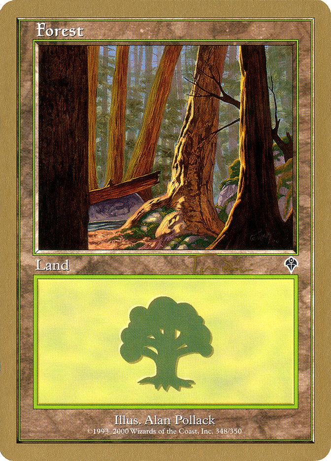 Forest (jt348a) (Jan Tomcani) [World Championship Decks 2001] | Eastridge Sports Cards & Games