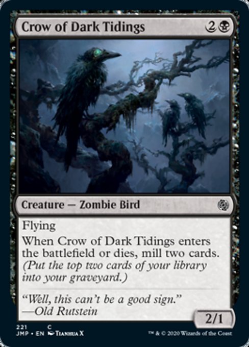 Crow of Dark Tidings [Jumpstart] | Eastridge Sports Cards & Games