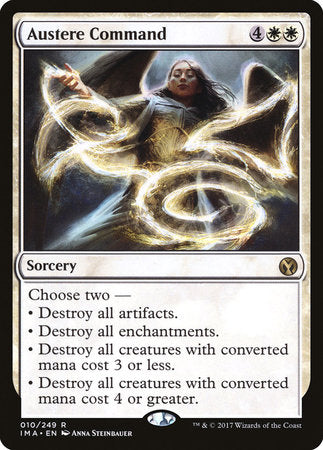 Austere Command [Iconic Masters] | Eastridge Sports Cards & Games