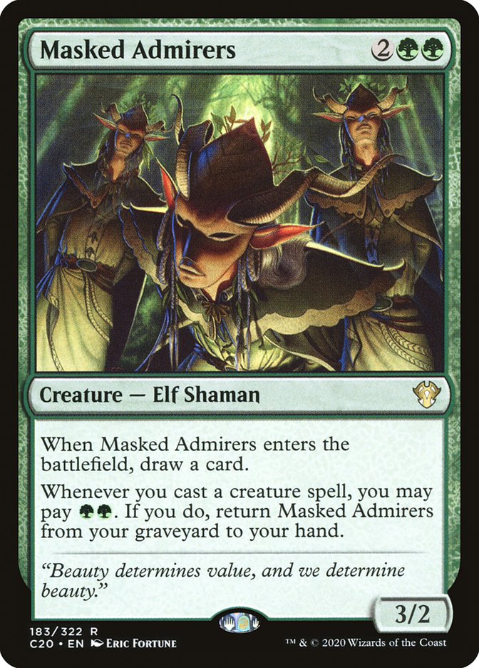 Masked Admirers [Commander 2020] | Eastridge Sports Cards & Games