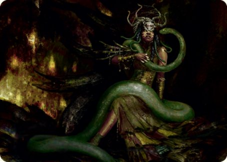 Saryth, the Viper's Fang Art Card [Innistrad: Midnight Hunt Art Series] | Eastridge Sports Cards & Games